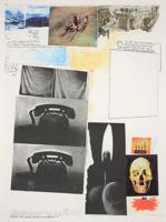 Robert Rauschenberg POSTER FOR PEACE Print - Sold for $1,088 on 10-26-2024 (Lot 22).jpg